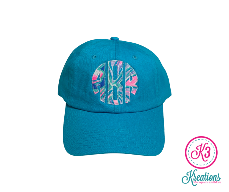 Monogram Lilly Print Cap