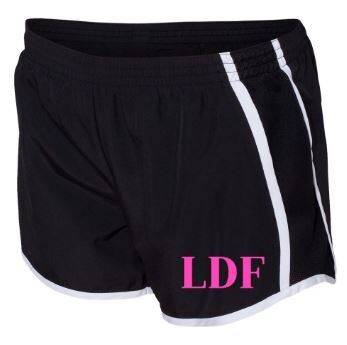 LDF Black Pulse Shorts (Youth & Ladies) (LDF)