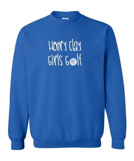 Henry Clay Girls Golf Crewneck Sweatshirt