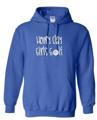 Henry Clay Girls Golf Hooded Sweatshirt