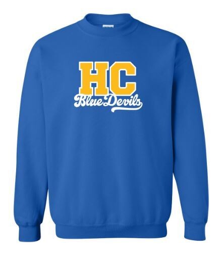 HC Blue Devils Crewneck Sweatshirt