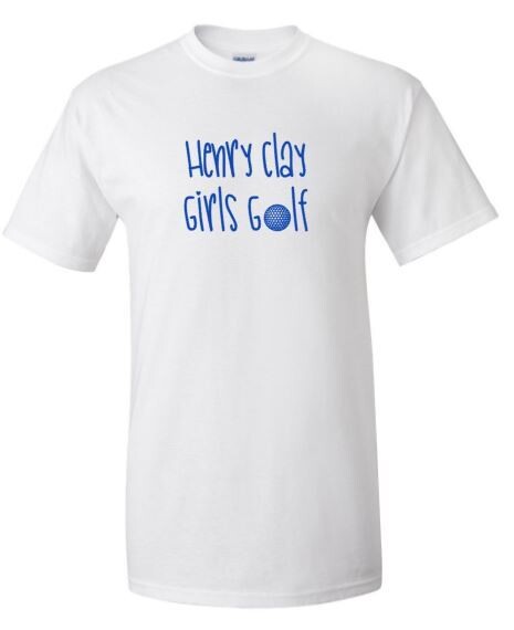 Henry Clay Girls Golf Short OR Long Sleeve Tee