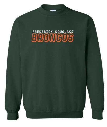 Frederick Douglass Broncos Crewneck Sweatshirt (FDG)