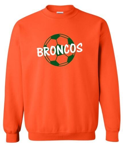 Broncos Soccer Crewneck Sweatshirt