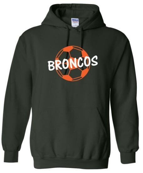 Broncos Soccer Hooded Sweatshirt