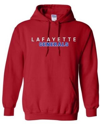 Adult Lafayette Generals Hooded Sweatshirt