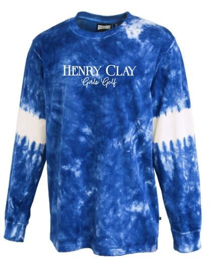 Henry Clay Girls Golf Tie-Dye Jersey