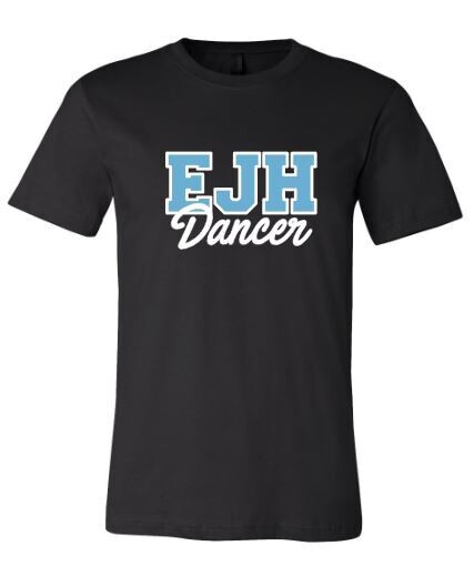 Youth OR Adult EJH Dancer Short Sleeve Bella + Canvas Tee