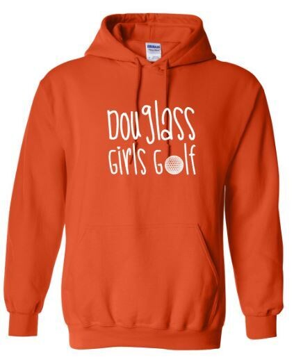 Douglass Girls Golf Hooded Sweatshirt (FDG)