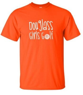 Douglass Girls Golf Short OR Long Sleeve Tee (FDG)