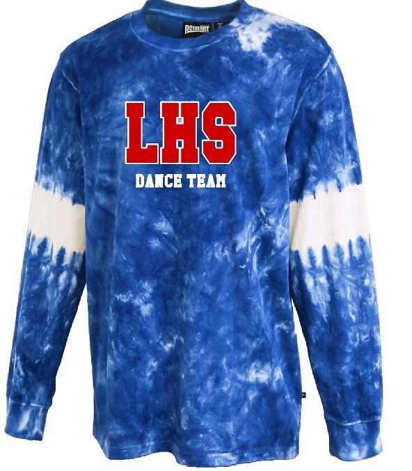 Unisex LHS Dance Team Applique Tie-Dye Jersey (LDT)
