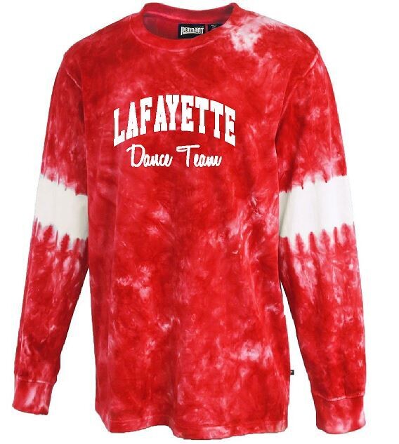 Unisex Lafayette Dance Team Applique Tie-Dye Jersey (LDT)