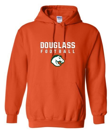 Adult Douglass Football with Bronco Sweatshirt (FDF)