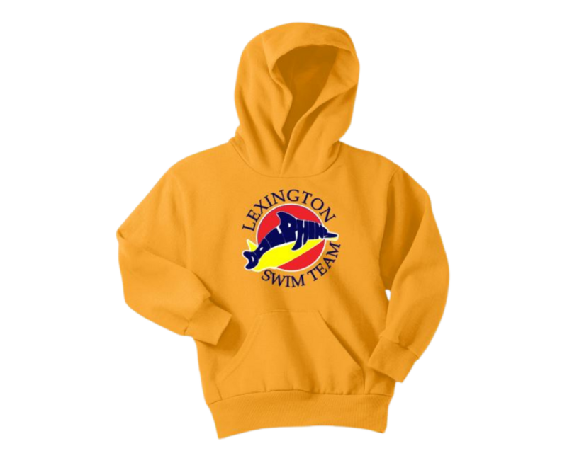 Youth or Adult Port &amp; Company Essential Fleece Pullover Hooded Sweatshirt (LEXD)