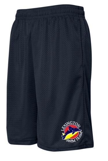 Adult Dolphins Pro Mesh Shorts with Pockets (LEXD)