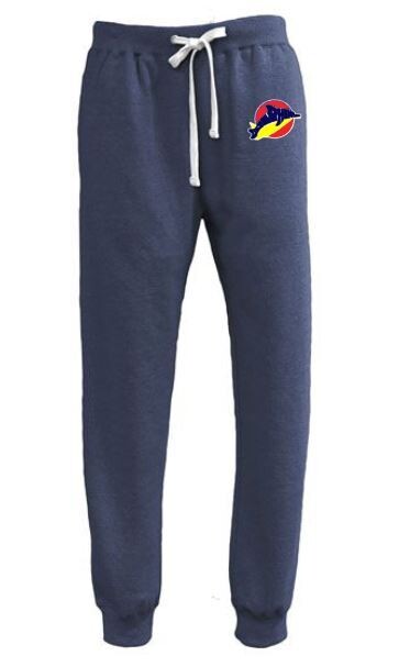 Unisex Youth or Adult Dolphins Throwback Joggers (LEXD)