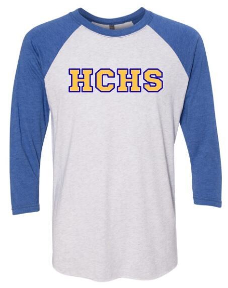 Adult HCHS Triblend Three-Quarter Sleeve Raglan