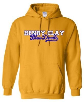 Adult Henry Clay Blue Devils Hooded Sweatshirt