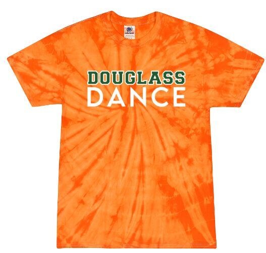 Unisex Adult Douglass Dance Tie-Dye Short Sleeve Tee (FDDT)
