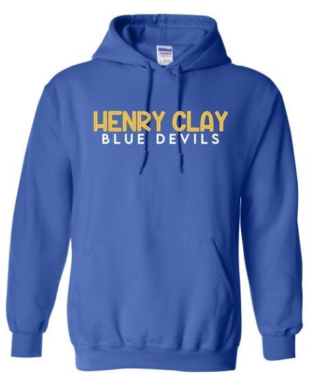 Adult Henry Clay Blue Devils Hooded Sweatshirt