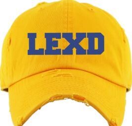 LEXD Distressed Ball Cap (LEXD)