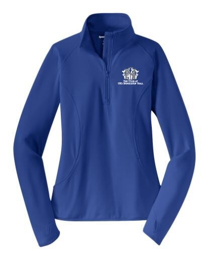 Ladies Sport-Tek® Sport-Wick® Stretch 1/2-Zip Pullover (SH)