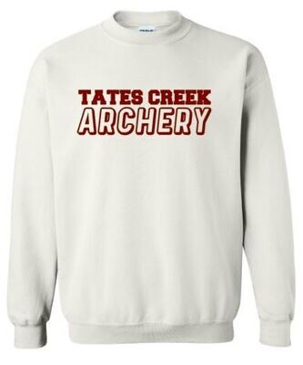 Adult Tates Creek Archery Crewneck Sweatshirt (TCA)