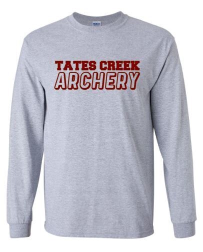 Adult Tates Creek Archery Long Sleeve Tee (TCA)