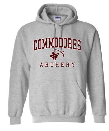Adult Commodores Archery Hooded Sweatshirt (TCA)