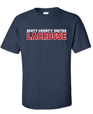 Adult Scott County United Lacrosse Short Sleeve Tee (SCUL)
