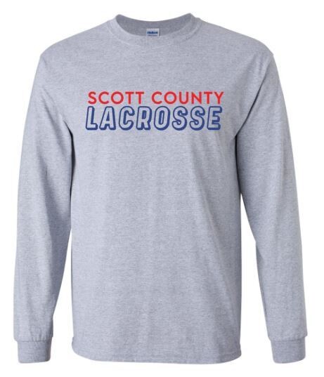 Adult Scott County Lacrosse Long Sleeve Tee (SCUL)