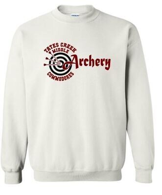 Youth Tates Creek Archery Target Crewneck Sweatshirt (TCA)