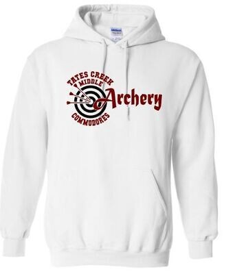 Youth Tates Creek Archery Target Hooded Sweatshirt (TCA)