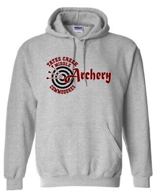 Adult Tates Creek Archery Target Hooded Sweatshirt (TCA)