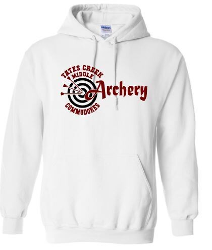 Adult Tates Creek Archery Target Hooded Sweatshirt (TCA)