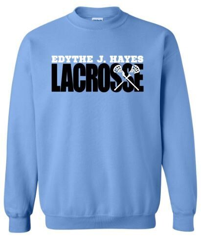 Edythe J. Hayes Lacrosse Crewneck Sweatshirt (EJHL)