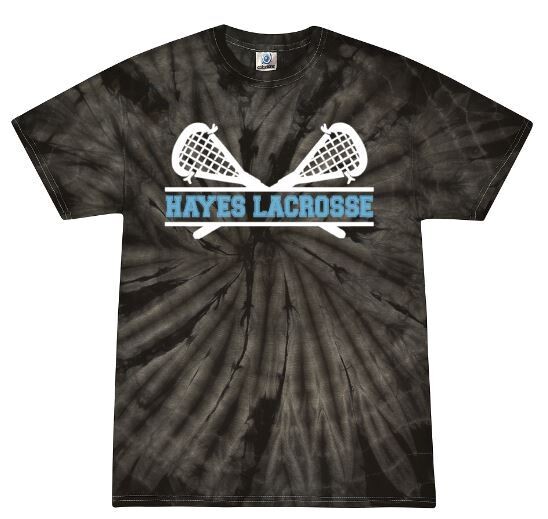 Hayes Lacrosse Sticks Short Sleeve Tie-Dye Tee (EJHL)