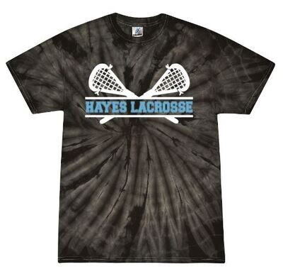 Hayes Lacrosse Sticks Short Sleeve Tie-Dye Tee (EJHL)