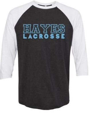 Hayes Lacrosse Youth Three-Quarter Sleeve Tee (EJHL)