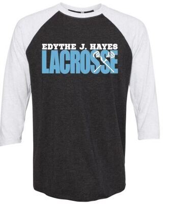 Edythe J. Hayes Lacrosse Youth Three-Quarter Sleeve Tee (EJHL)