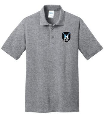 Men&#39;s Port &amp; Company® Core Blend Pique Polo with Embroidered Hayes Lacrosse Logo (EJHL)