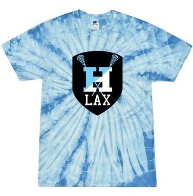 Hayes Lacrosse Logo Short Sleeve Tie-Dye Tee (EJHL)