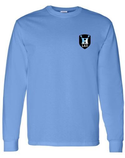 Hayes Lacrosse Embroidered Logo Long Sleeve Tee (EJHL)