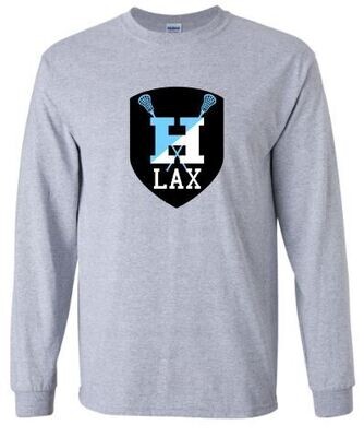 Hayes Lacrosse Logo Long Sleeve Tee (EJHL)