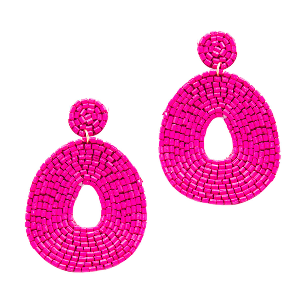 Hot Pink Caroline Earrings