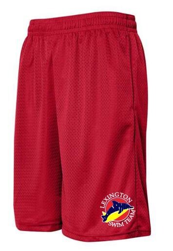 Adult Dolphins Pro Mesh Shorts with Pockets (LEXD)