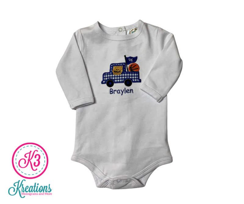 Baby UK Basketball Tailgate Onesie