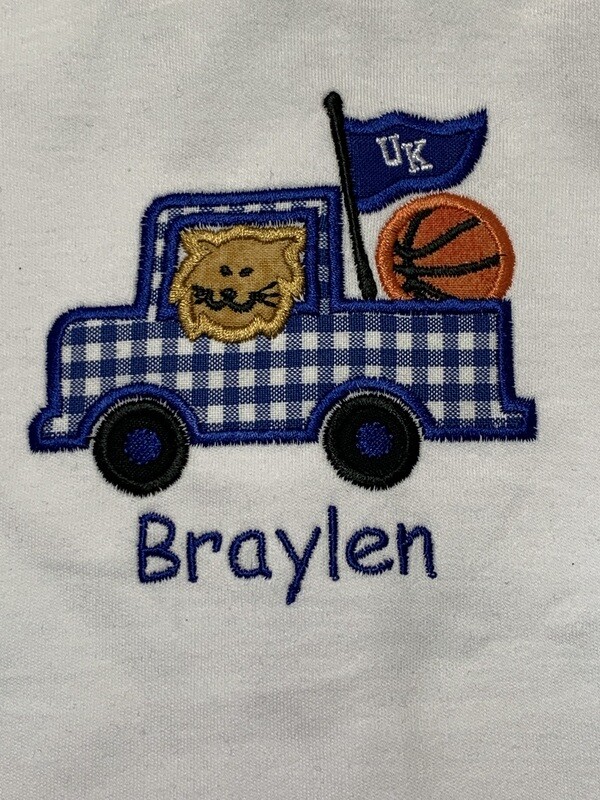 Baby UK Basketball Tailgate Onesie