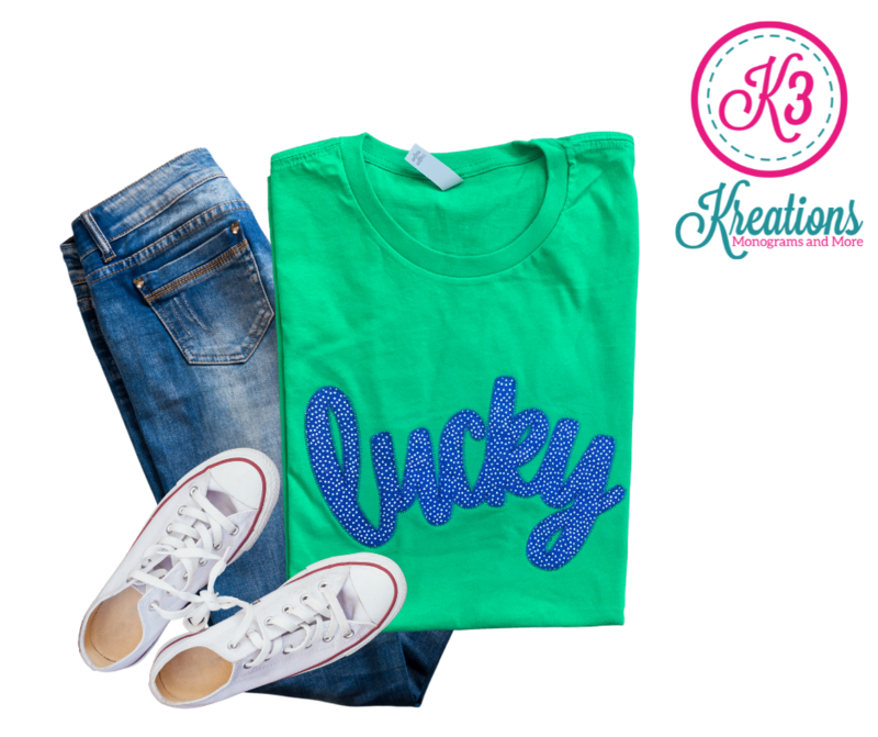 Adult St. Patrick's Day Lucky Short Sleeve T-Shirt