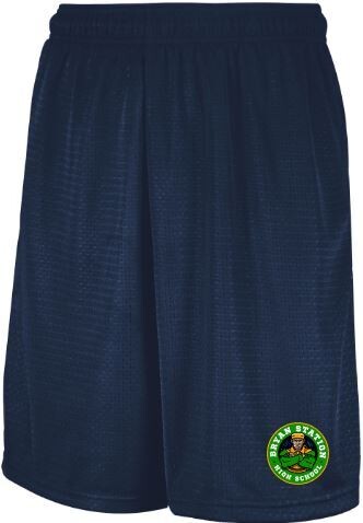 Adult Bryan Station High School Mesh Shorts (BSB)